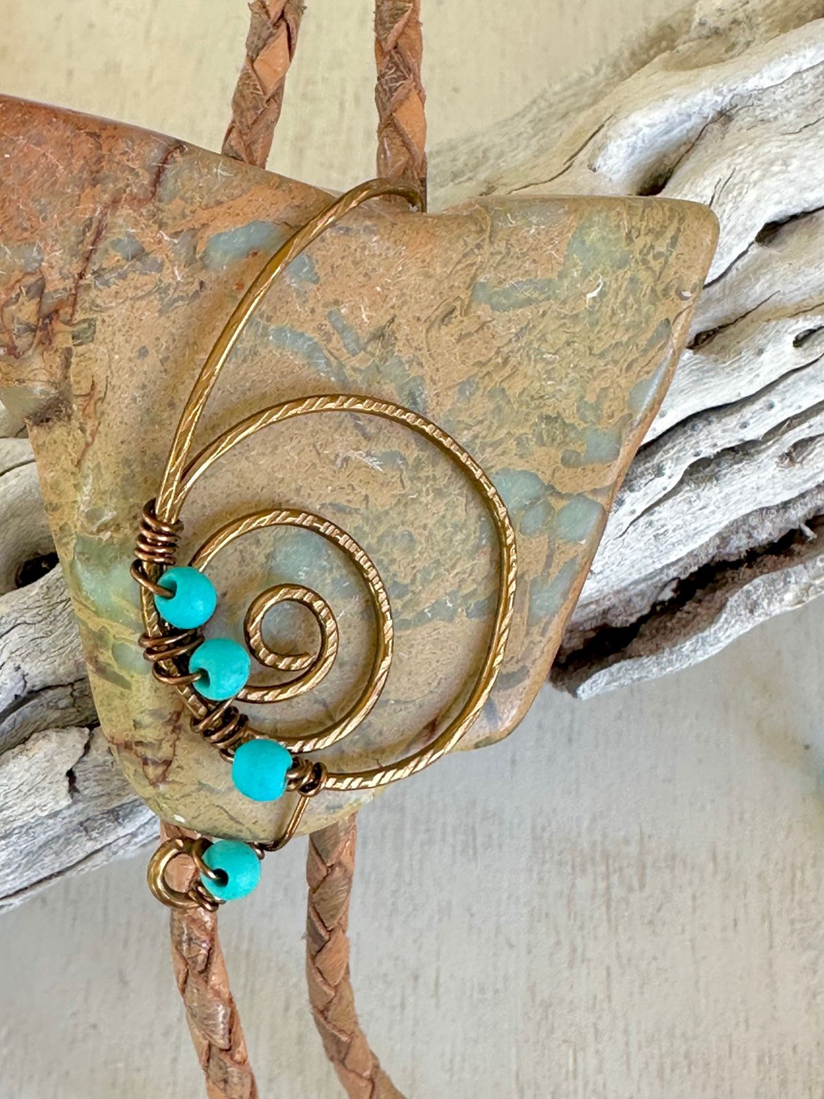 Acacia Bolo Tie- Set