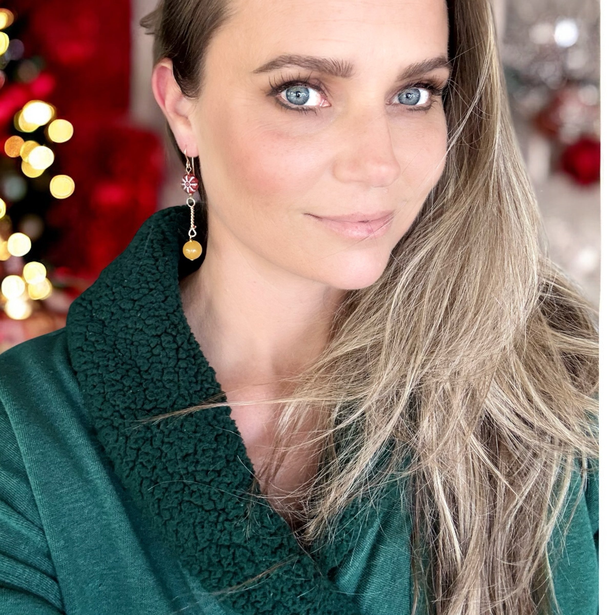 Snowfall Glow Dangles