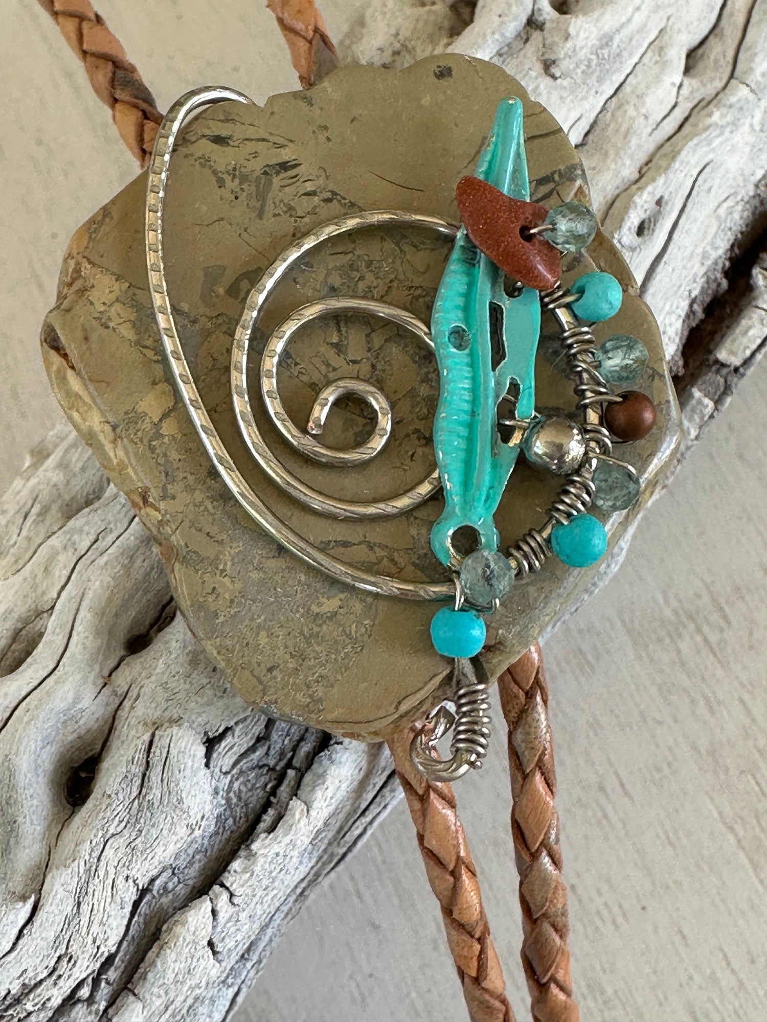 Mesa Spiral Bolo Tie- Set