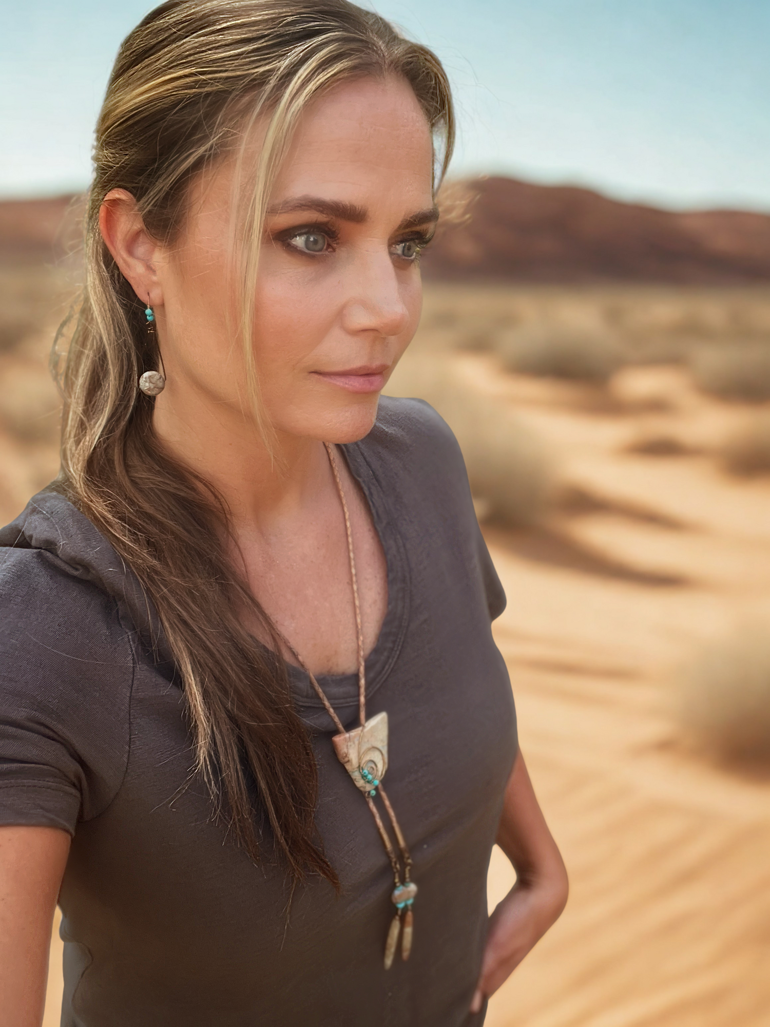 Desert Drift Bolo Tie- Set