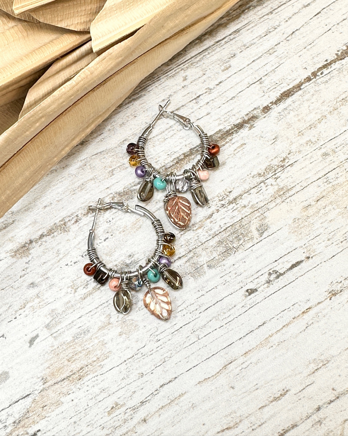 Wild Bloom Hoops