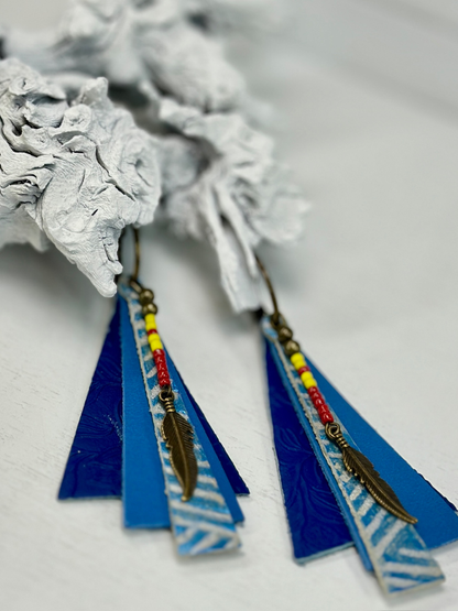 Blue Sky Feathers