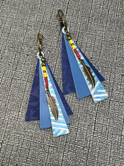 Blue Sky Feathers
