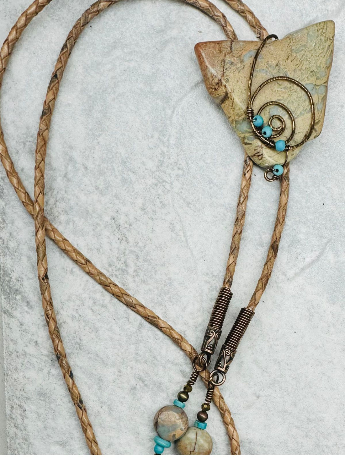 Acacia Bolo Tie- Set