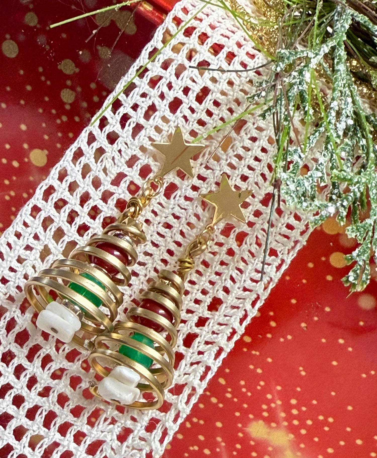 Twinkling Tree Spirals