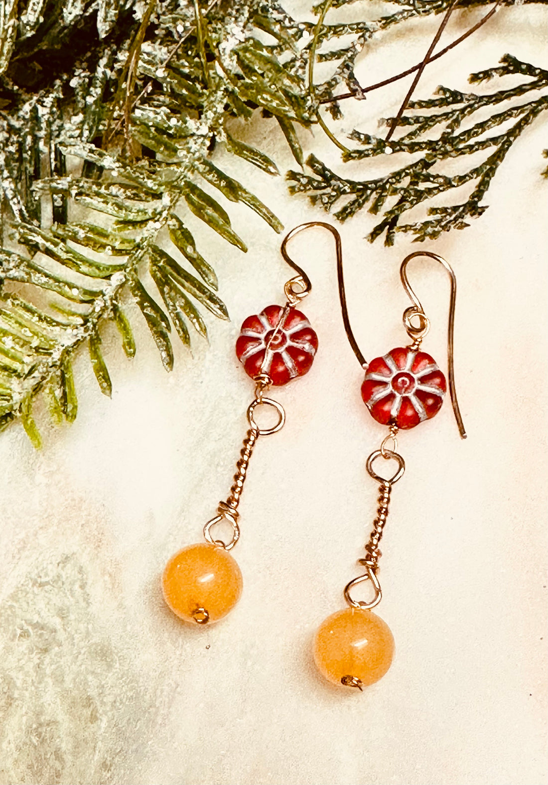 Snowfall Glow Dangles