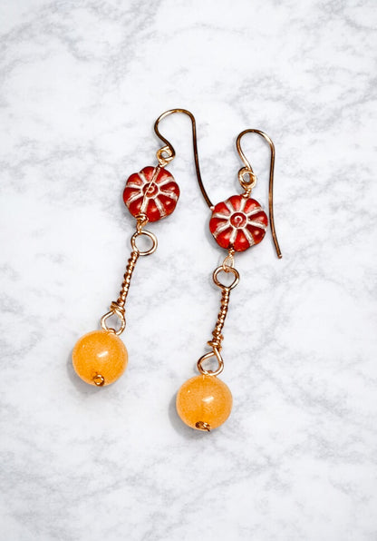 Snowfall Glow Dangles