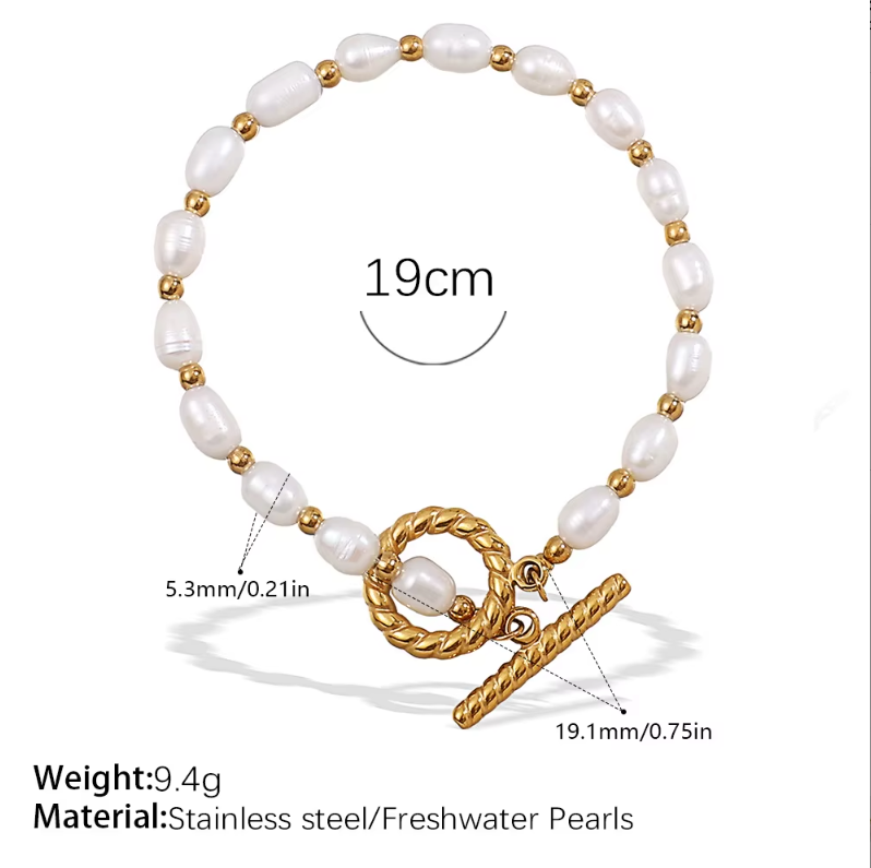 Riverbend Pearls Bracelet