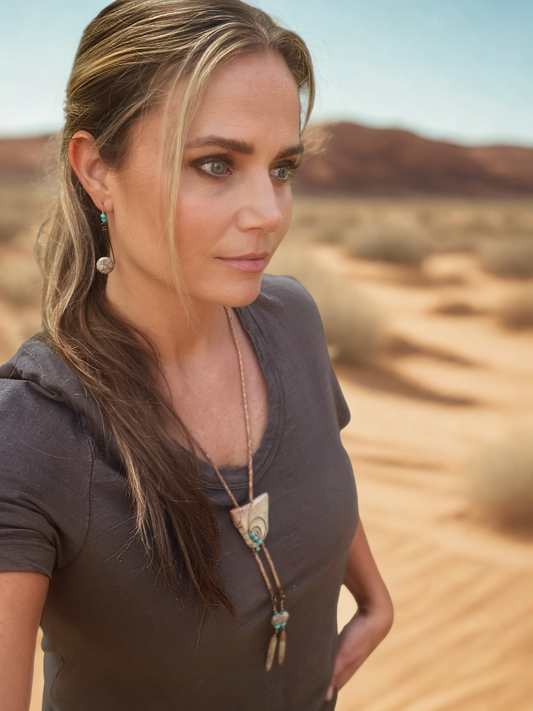 Acacia Bolo Tie- Set